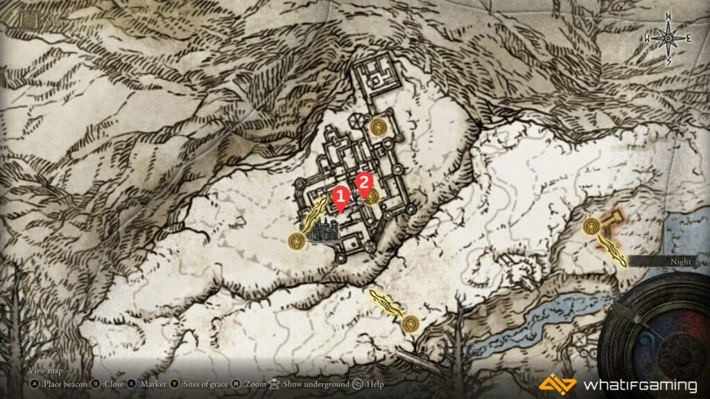 Castle Sol Smithing Stone 5 Map Locations