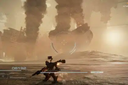 Armored Core 6 Strider Boss Feature