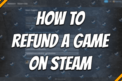 How to Refund a Game on Steam (2023) title card