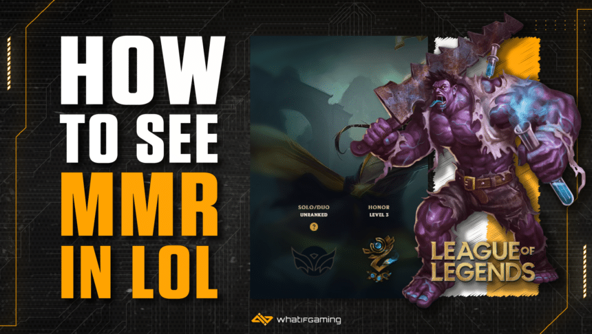 How to See MMR in LoL