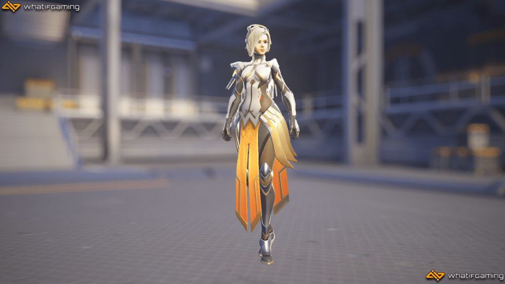 A photo of Mercy, one of the Best Overwatch 2 DPS Heroes.