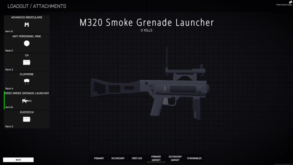 Smoke Launcher