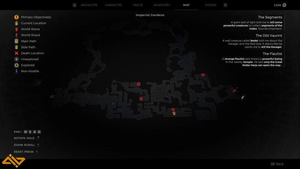 Stone Tab Locations - Remnant 2 Imperial Gardens Puzzle