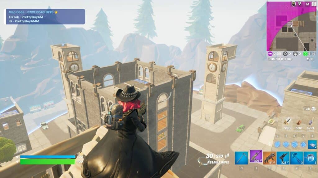 Tilted Zone Wars Map in Fortnite