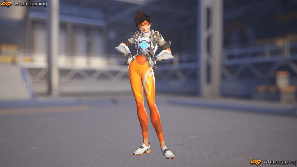 A photo of the best Overwatch 2 DPS Hero, Tracer.
