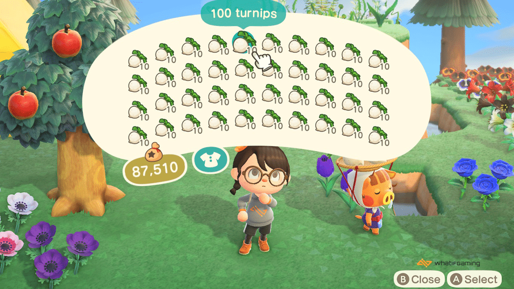 Buying Animal Crossing turnips is one way to earn lots of Bells in the game 