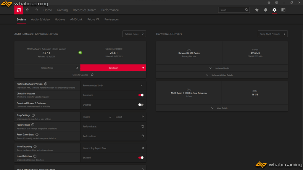 Updating AMD GPU Drivers to prevent Overwatch 2 keeps crashing