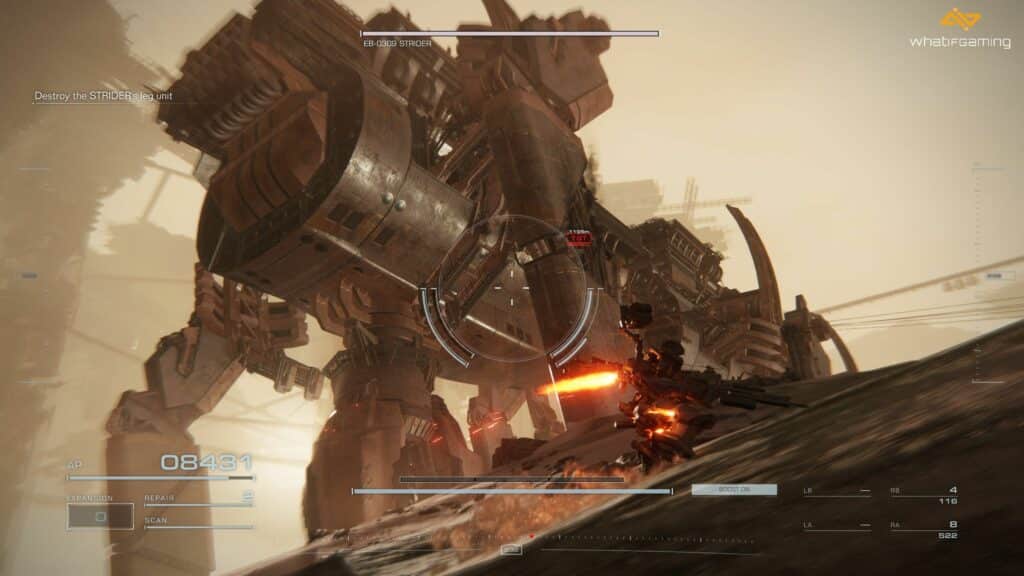 Use The Hill - Armored Core 6 Strider
