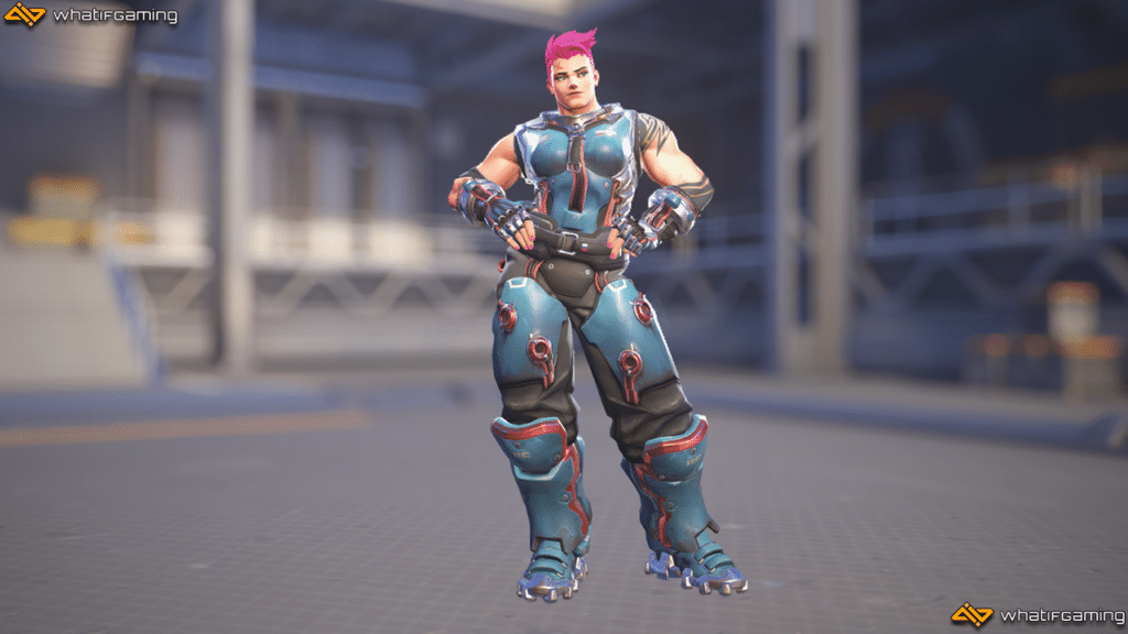 A photo of Zarya.