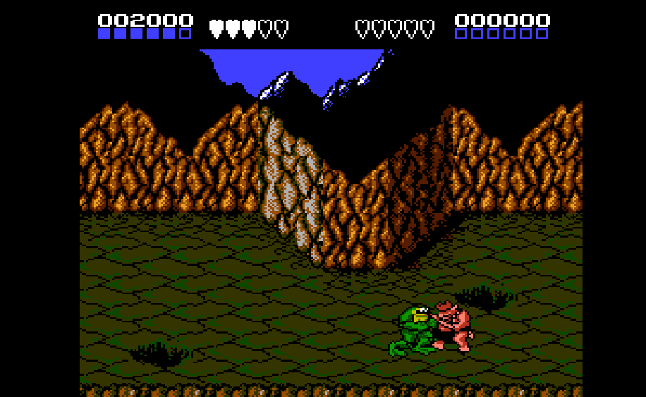 Battletoads is a notoriously difficult and interesting game, built on the popularity of Teenage Mutant Ninja Turtles.