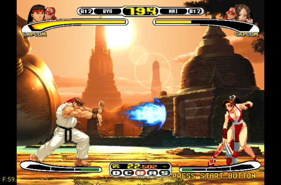 Capcom Vs SNK was not as popular as the Marvel Vs Capcom but is still relevant and has great gameplay.
