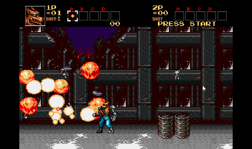 Fand in Contra Hard Corps.
