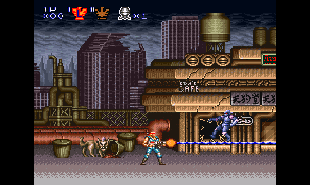 Another Contra title with new enemies, challenges and difficult gameplay.