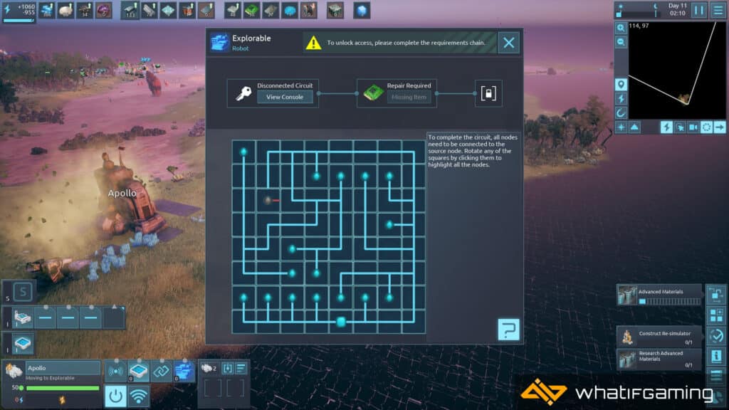 Solving complex circuits in Desynced