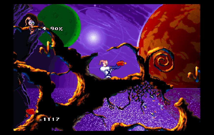 Earthworm Jim 2 is a popular game and one of the best Sega Saturn games.