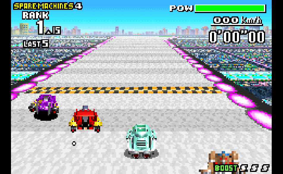 F-Zero Maximum Velocity is a fun racing game.
