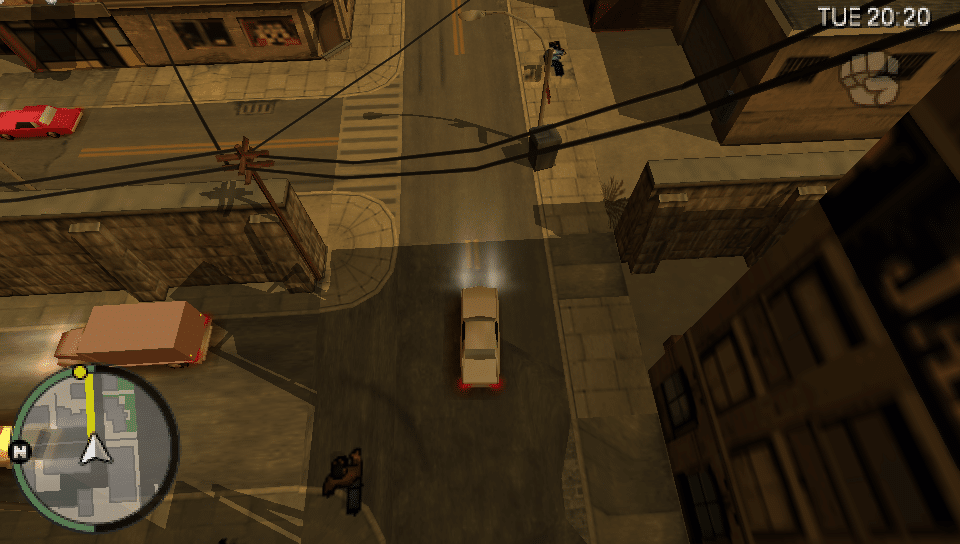 Grand Theft Auto: Chinatown Wars, is a look back at what GTA was like before the 3D world.