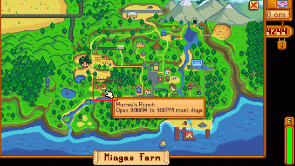 Marnie's Ranch Location