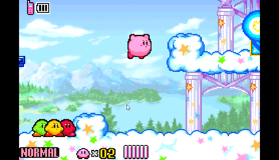 Kirby games are typically entertaining and cheerful. The Amazing Mirror is one of the best GBA games.