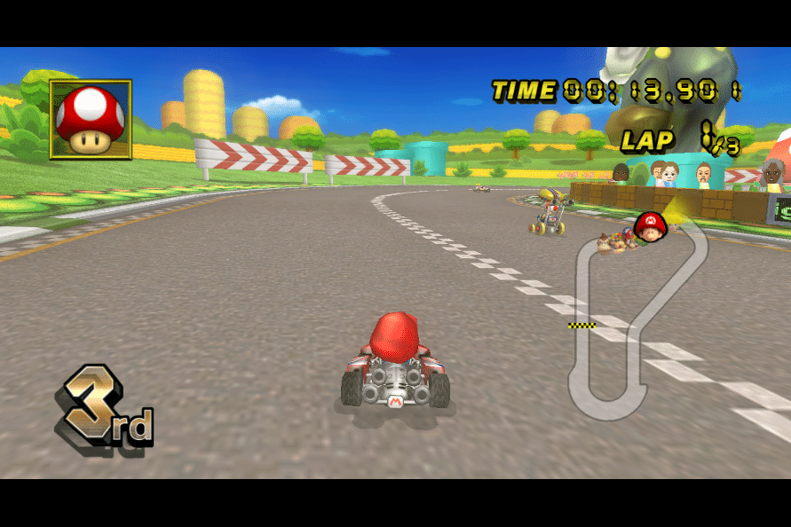 Mario Kart games are always fun and the Wii title is even better.