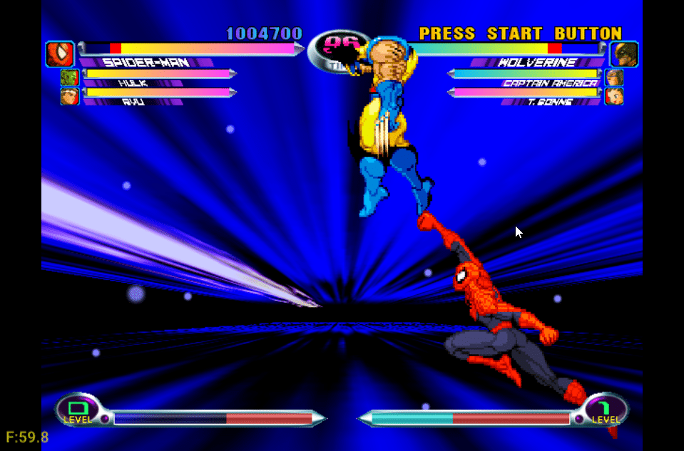 Marvel Vs Capcom 2 enjoyed great success, introducing even more characters to an already great game.