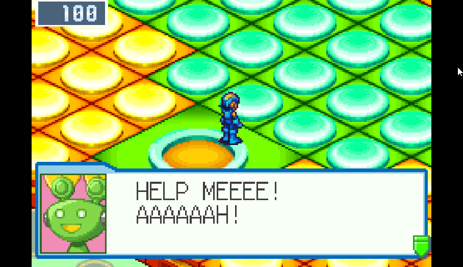 The Mega Man Battle Network series take place in the real and virtual worlds.