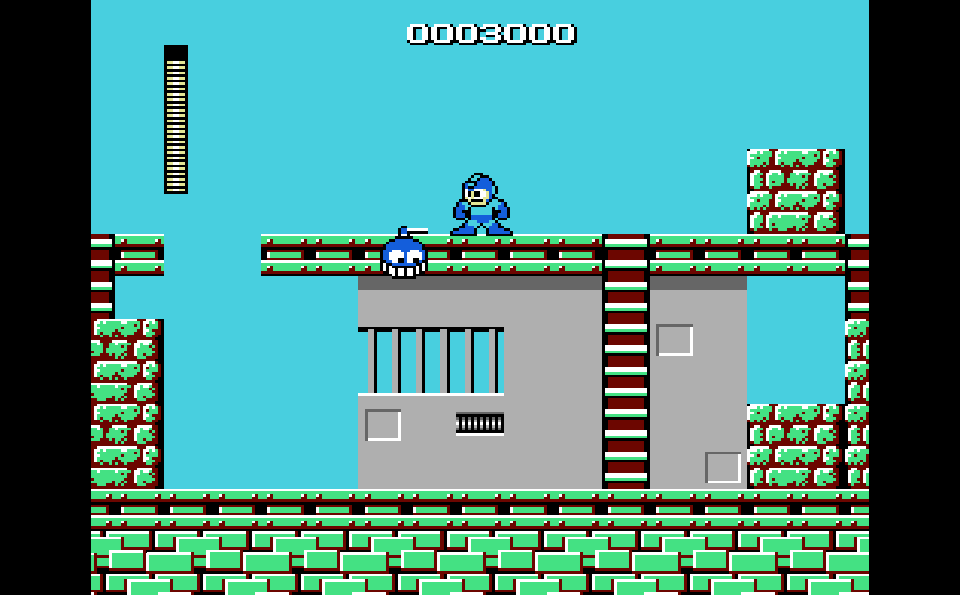 Mega Man in the eponymous title.