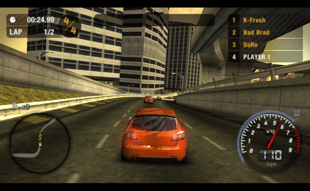 Most Wanted is one of the best NFS games and one of the best PSP games.