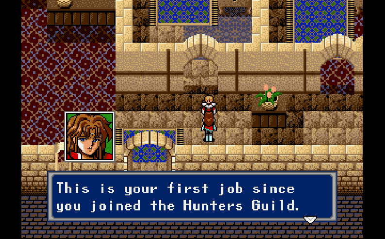 The start of Phantasy Star IV: The End of the Millennium.