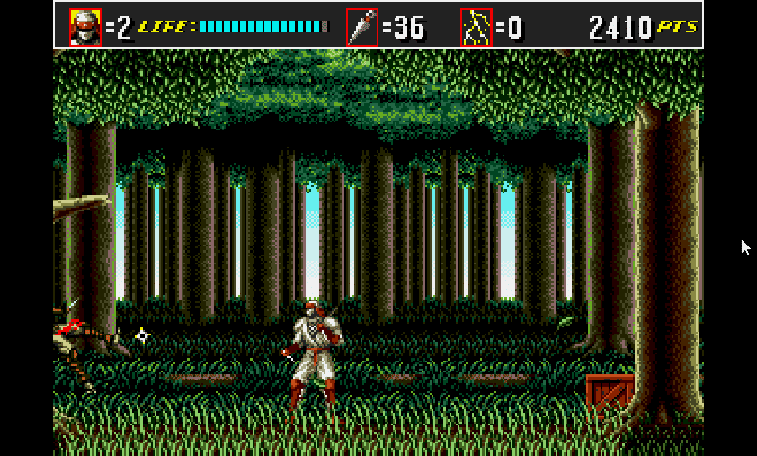 Shinobi III is the most advanced of the Shinobi games for Sega Genesis.