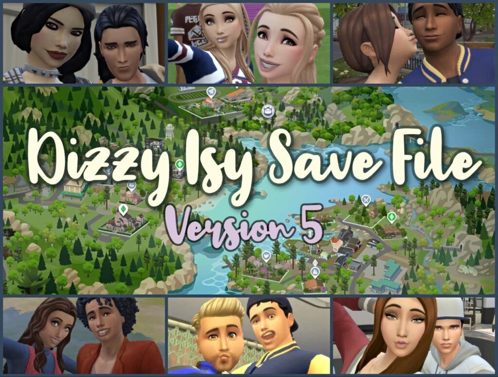 Dizzy Isy Sims 4 Save File