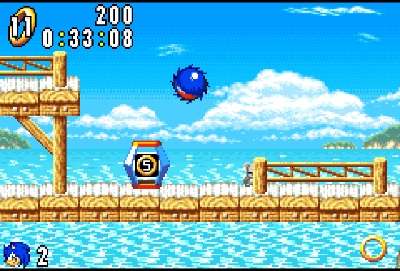 Sonic Advance is a great GBA game.