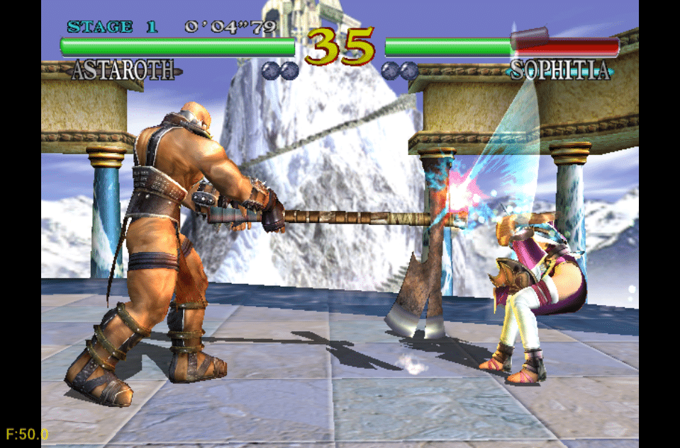 Soulcalibur was a hit title, starting a franchise immediately upon release.