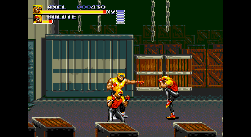 Axel in Streets of Rage III.