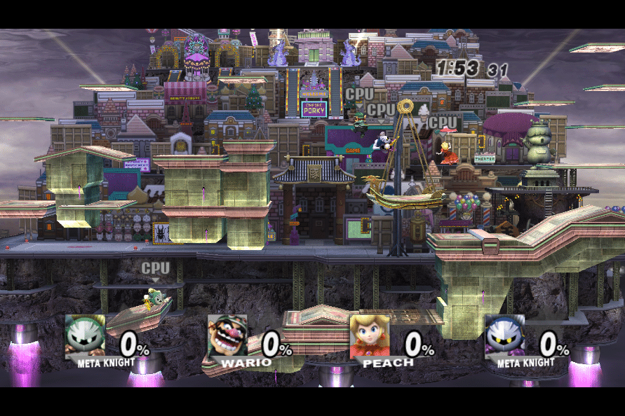 Super Smash Bros. Brawl is a great Wii game.