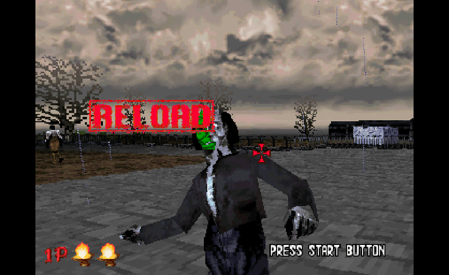 The House of the Dead is an interesting light gun game for the Sega Saturn.