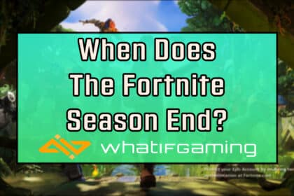 When does the Fornite Season End