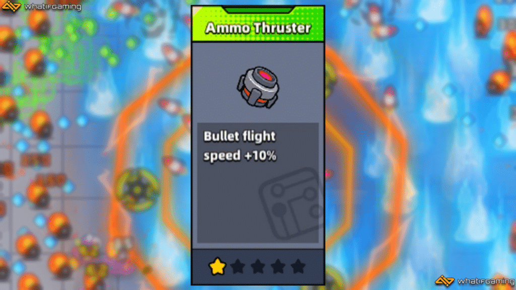 Ammo Thruster description