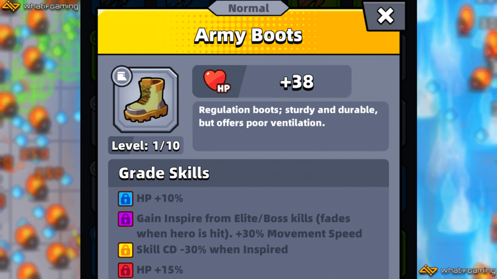 Army Boots description