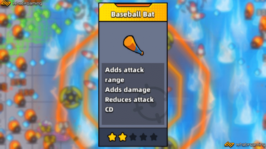 Baseball Bat description in Survivor.io