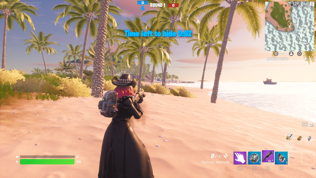 Beach Prop Hunt Map in Fortnite