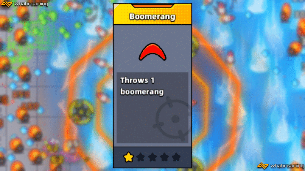 Boomerang Description in Survivor.io