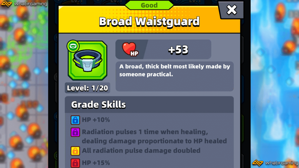 Broad Waistguard description