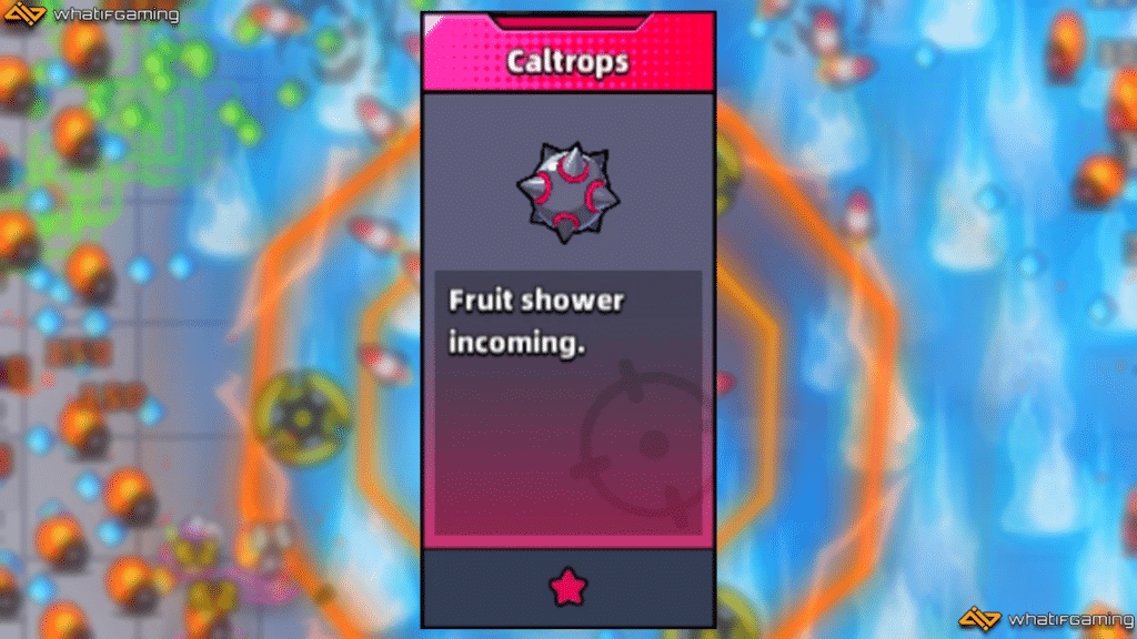 Caltrops description in Survivor.io