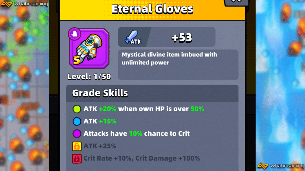 Eternal Gloves Description