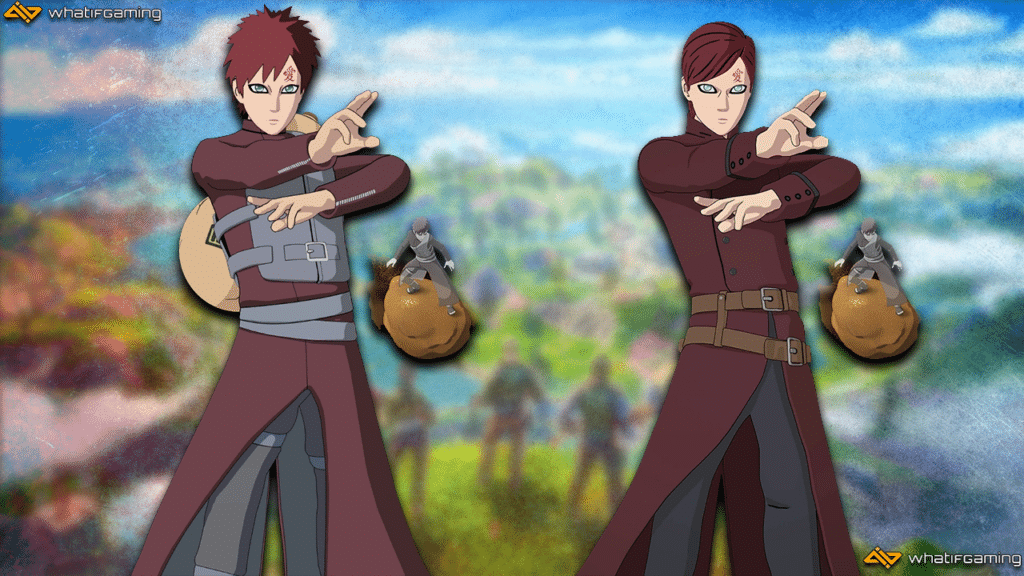 A photo of Gaara and his glider.