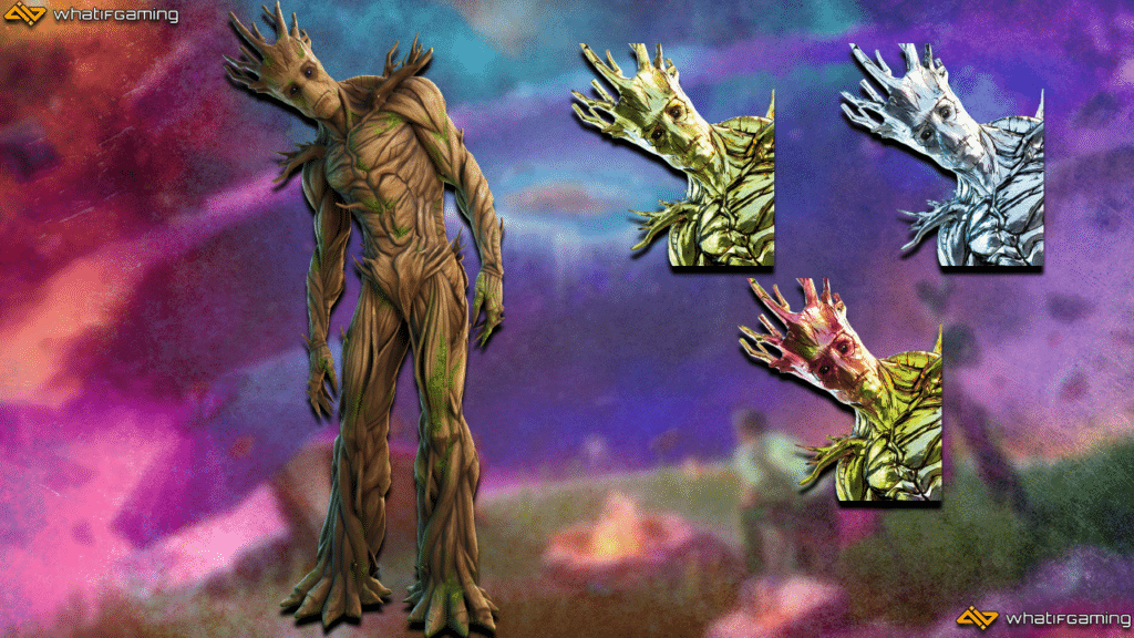 A photo of Groot.