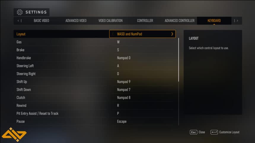 Forza6 Control Menu Forza Motorsport All Controls List (PC / Controller) - Gamingdeputy Germany