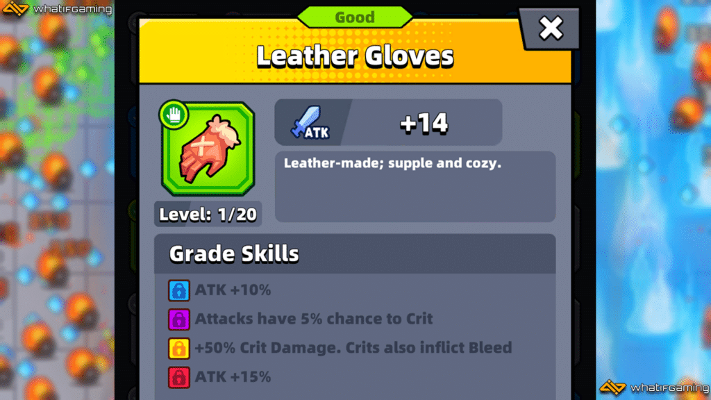 Leather Gloves description