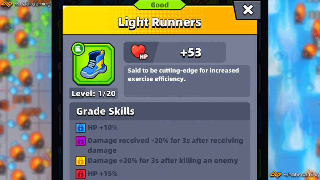 Light Runners description in Survivor.io